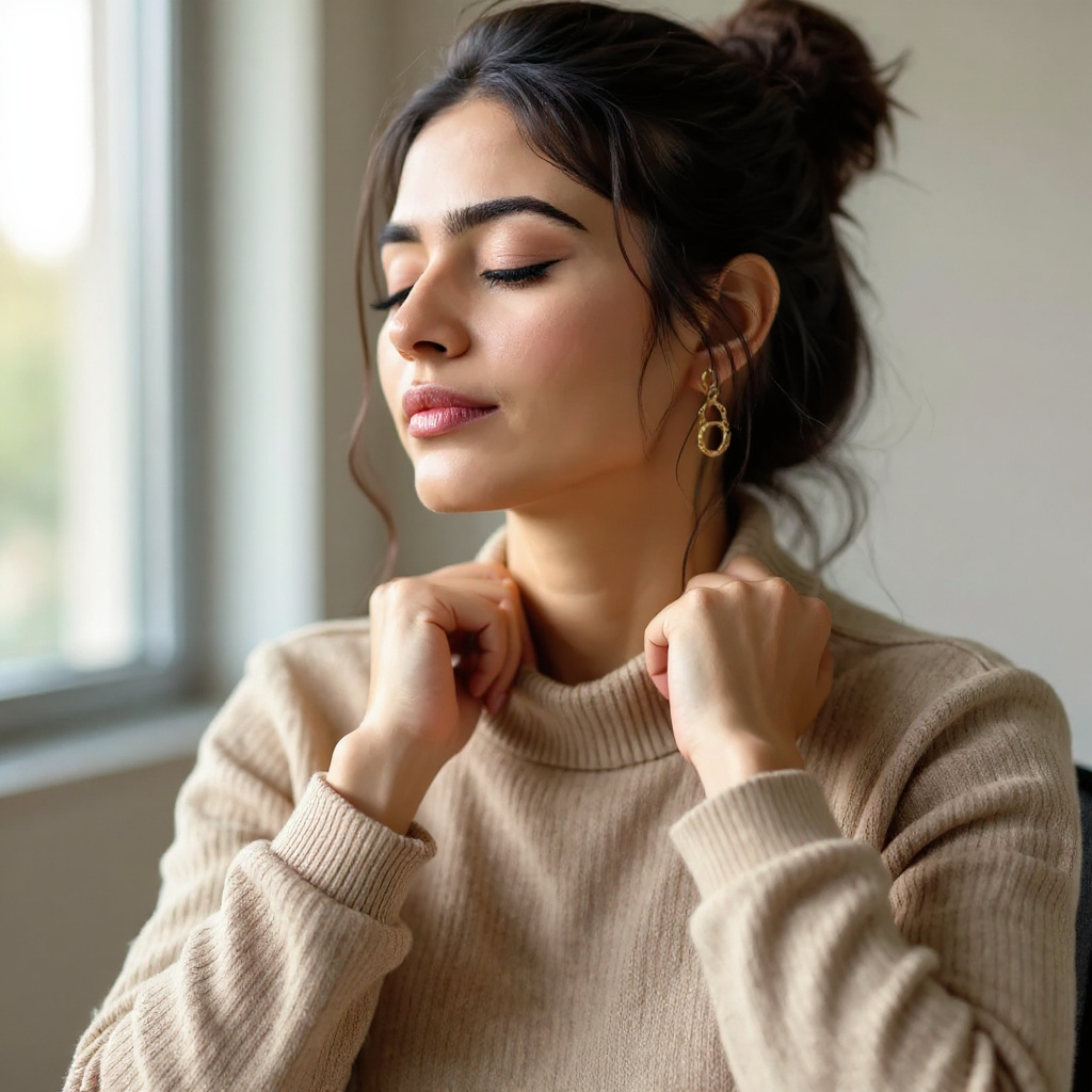 Stress warning signs in the body